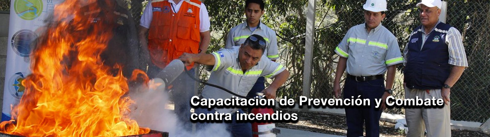 Capacitación de prevención y combate contra incendios